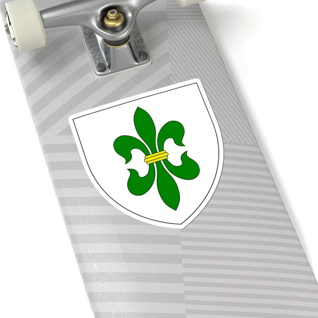 AUT Hohenruppersdorf COA (Austria) (Coat of Arms) STICKER Vinyl Kiss-Cut Decal - The Sticker Space