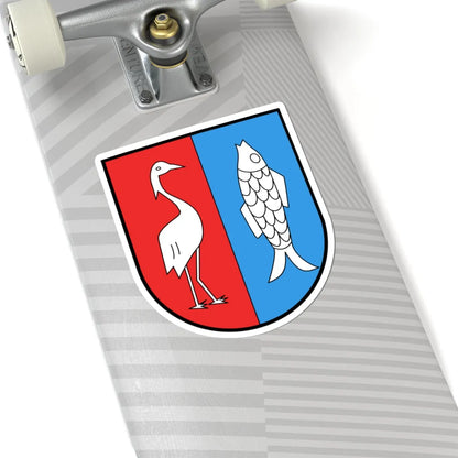 AUT Illmitz COA (Austria) (Coat of Arms) STICKER Vinyl Kiss-Cut Decal - The Sticker Space