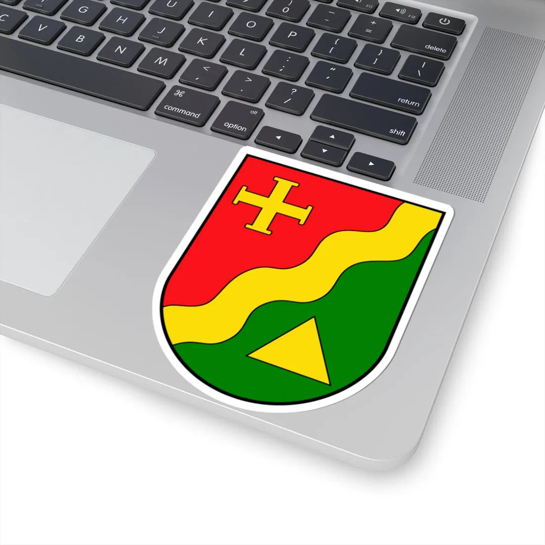 AUT Jennersdorf COA (Austria) (Coat of Arms) STICKER Vinyl Kiss-Cut Decal - The Sticker Space