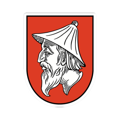 AUT Judenburg COA (Austria) (Coat of Arms) STICKER Vinyl Kiss-Cut Decal 2 Inch White - The Sticker Space