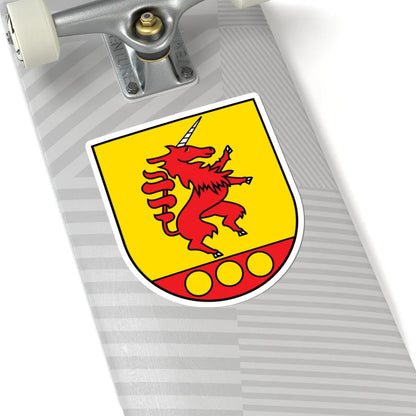 AUT Kaisersdorf COA (Austria) (Coat of Arms) STICKER Vinyl Kiss-Cut Decal - The Sticker Space