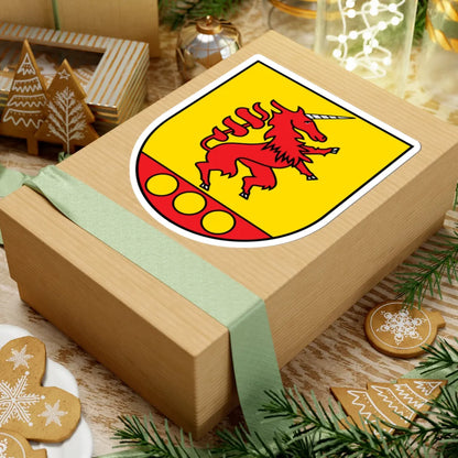 AUT Kaisersdorf COA (Austria) (Coat of Arms) STICKER Vinyl Kiss-Cut Decal - The Sticker Space