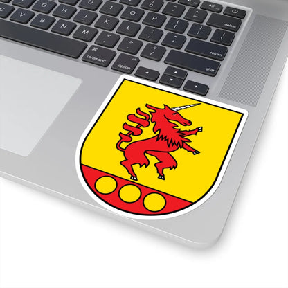 AUT Kaisersdorf COA (Austria) (Coat of Arms) STICKER Vinyl Kiss-Cut Decal - The Sticker Space
