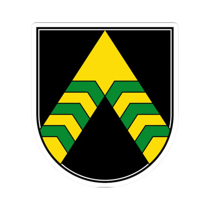 AUT Kapfenstein COA (Austria) (Coat of Arms) STICKER Vinyl Kiss-Cut Decal 2 Inch White - The Sticker Space