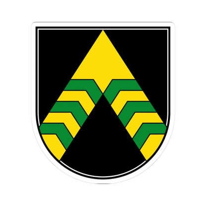 AUT Kapfenstein COA (Austria) (Coat of Arms) STICKER Vinyl Kiss-Cut Decal 3 Inch White - The Sticker Space