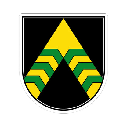 AUT Kapfenstein COA (Austria) (Coat of Arms) STICKER Vinyl Kiss-Cut Decal 4 Inch White - The Sticker Space