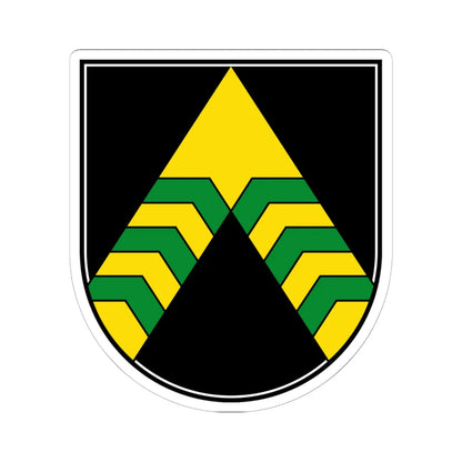 AUT Kapfenstein COA (Austria) (Coat of Arms) STICKER Vinyl Kiss-Cut Decal 6 Inch White - The Sticker Space