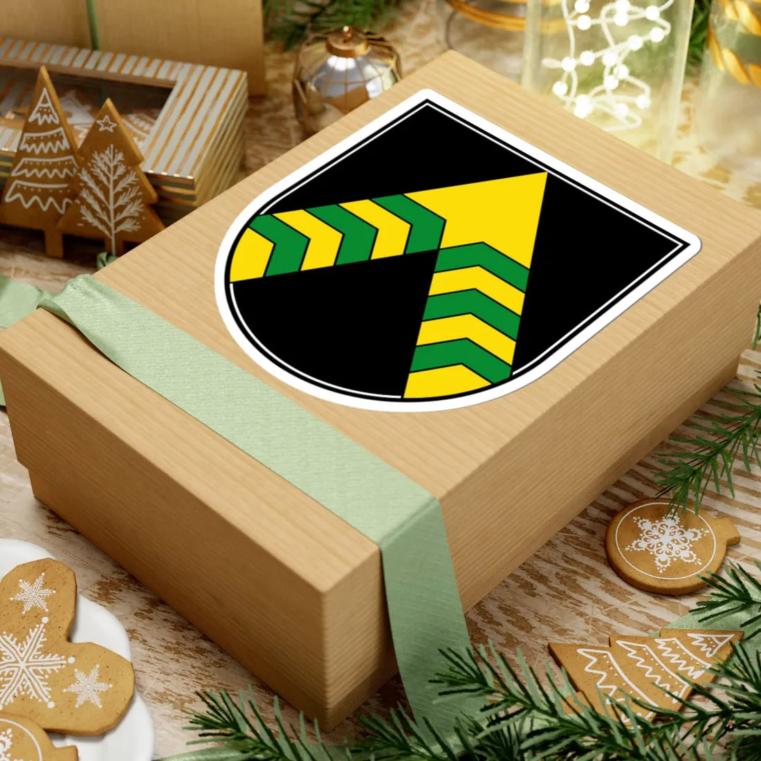 AUT Kapfenstein COA (Austria) (Coat of Arms) STICKER Vinyl Kiss-Cut Decal - The Sticker Space