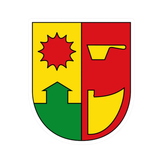 AUT Kemeten COA (Austria) (Coat of Arms) STICKER Vinyl Kiss-Cut Decal 2 Inch White - The Sticker Space