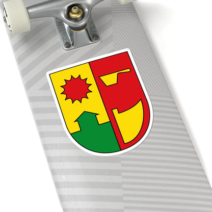 AUT Kemeten COA (Austria) (Coat of Arms) STICKER Vinyl Kiss-Cut Decal - The Sticker Space