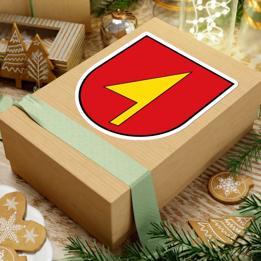 AUT Klingenbach COA (Austria) (Coat of Arms) STICKER Vinyl Kiss-Cut Decal - The Sticker Space