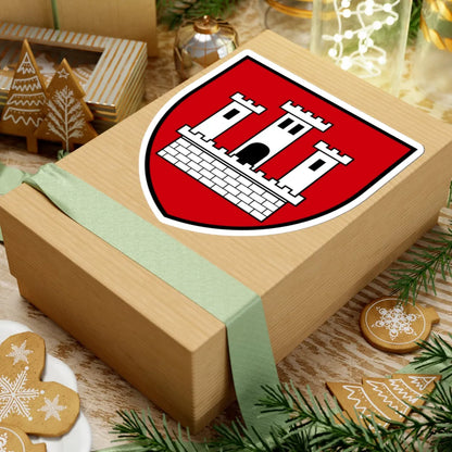 AUT Klosterneuburg COA (Austria) (Coat of Arms) STICKER Vinyl Kiss-Cut Decal - The Sticker Space