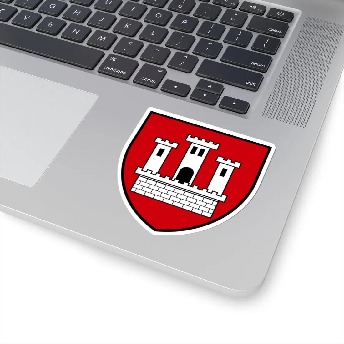 AUT Klosterneuburg COA (Austria) (Coat of Arms) STICKER Vinyl Kiss-Cut Decal - The Sticker Space