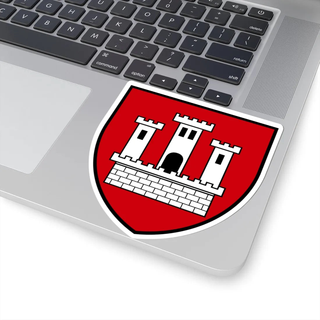 AUT Klosterneuburg COA (Austria) (Coat of Arms) STICKER Vinyl Kiss-Cut Decal - The Sticker Space