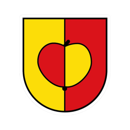 AUT Kukmirn COA (Austria) (Coat of Arms) STICKER Vinyl Kiss-Cut Decal 2 Inch White - The Sticker Space