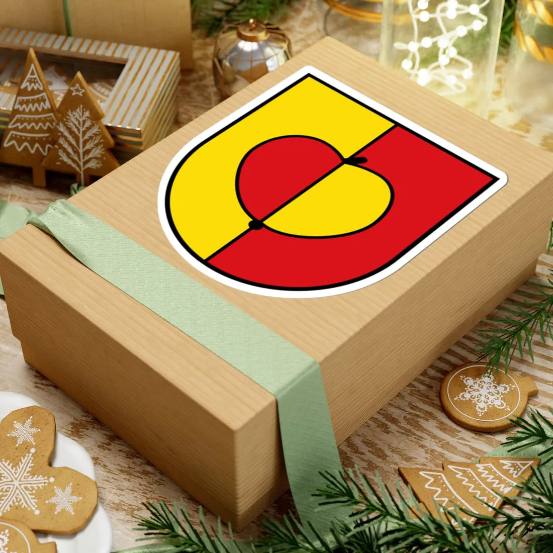 AUT Kukmirn COA (Austria) (Coat of Arms) STICKER Vinyl Kiss-Cut Decal - The Sticker Space