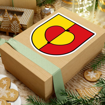 AUT Kukmirn COA (Austria) (Coat of Arms) STICKER Vinyl Kiss-Cut Decal - The Sticker Space