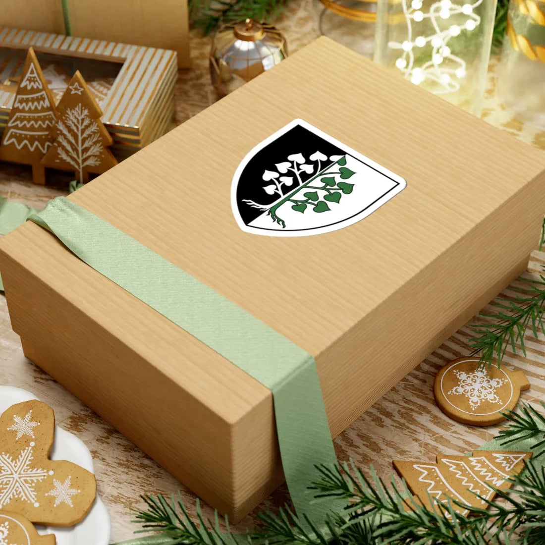 AUT Ladendorf COA (Austria) (Coat of Arms) STICKER Vinyl Kiss-Cut Decal - The Sticker Space