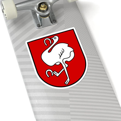 AUT Leoben COA (Austria) (Coat of Arms) STICKER Vinyl Kiss-Cut Decal - The Sticker Space