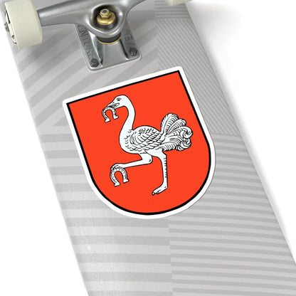 AUT Leoben Coat of arms (Austria) (Coat of Arms) STICKER Vinyl Kiss-Cut Decal - The Sticker Space