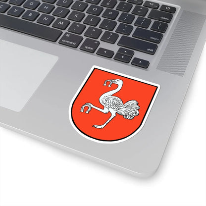 AUT Leoben Coat of arms (Austria) (Coat of Arms) STICKER Vinyl Kiss-Cut Decal - The Sticker Space