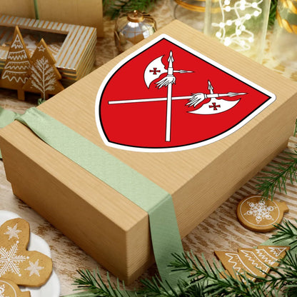 AUT Litschau COA (Austria) (Coat of Arms) STICKER Vinyl Kiss-Cut Decal - The Sticker Space