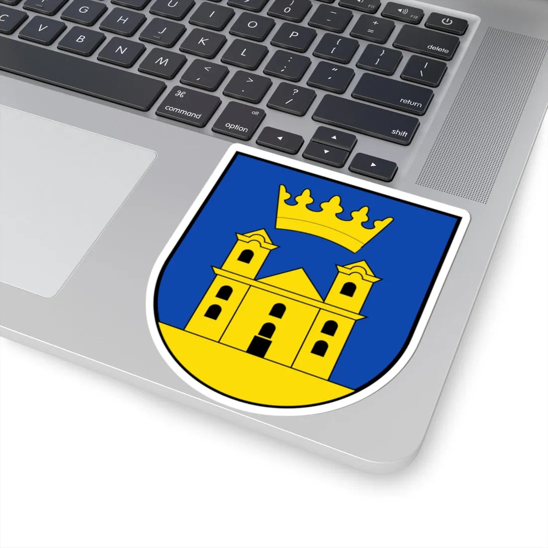 AUT Loretto COA (Austria) (Coat of Arms) STICKER Vinyl Kiss-Cut Decal - The Sticker Space