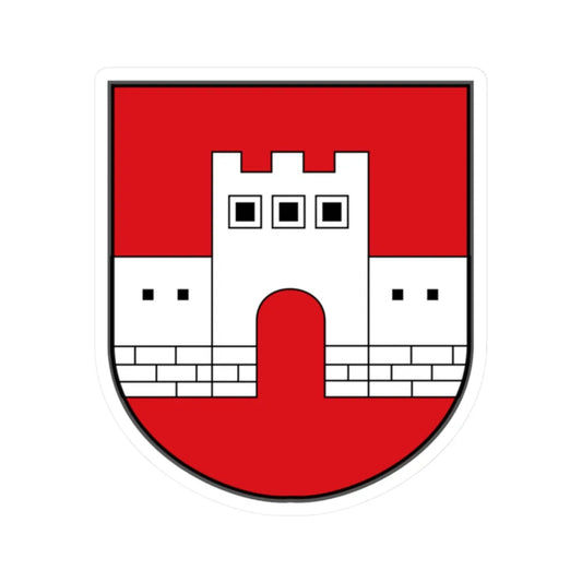 AUT Marz COA (Austria) (Coat of Arms) STICKER Vinyl Kiss-Cut Decal 2 Inch White - The Sticker Space