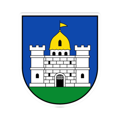 AUT Obdach COA 2016 (Austria) (Coat of Arms) STICKER Vinyl Kiss-Cut Decal 2 Inch White - The Sticker Space