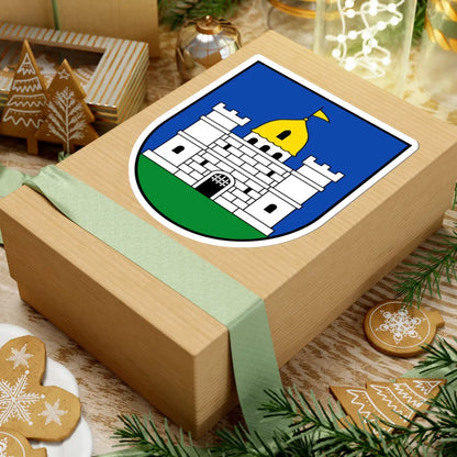 AUT Obdach COA 2016 (Austria) (Coat of Arms) STICKER Vinyl Kiss-Cut Decal - The Sticker Space