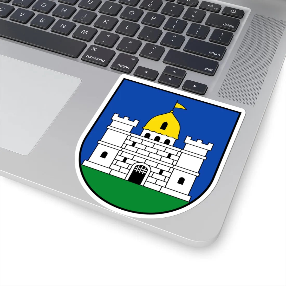 AUT Obdach COA 2016 (Austria) (Coat of Arms) STICKER Vinyl Kiss-Cut Decal - The Sticker Space