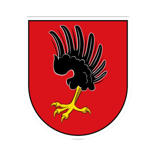 AUT Peggau COA (Austria) (Coat of Arms) STICKER Vinyl Kiss-Cut Decal 2 Inch White - The Sticker Space