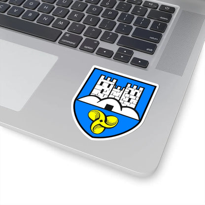 AUT Sankt Stefan ob Leoben COA (Austria) (Coat of Arms) STICKER Vinyl Kiss-Cut Decal - The Sticker Space