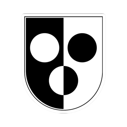 AUT Scheibbs COA (Austria) (Coat of Arms) STICKER Vinyl Kiss-Cut Decal 2 Inch White - The Sticker Space