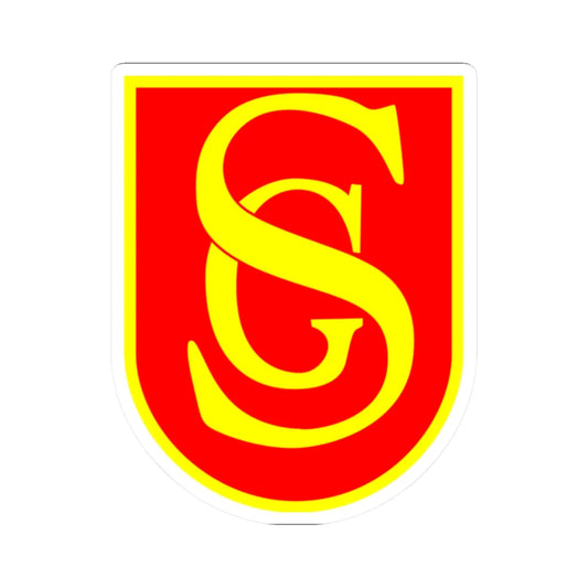 AUT Schützen am Gebirge COA (Austria) (Coat of Arms) STICKER Vinyl Kiss-Cut Decal 2 Inch White - The Sticker Space