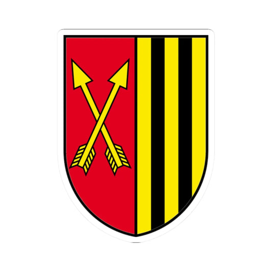 AUT Schweiggers COA (Austria) (Coat of Arms) STICKER Vinyl Kiss-Cut Decal 2 Inch White - The Sticker Space