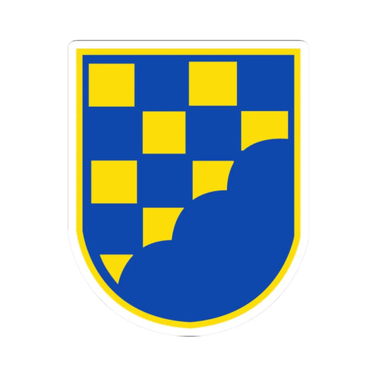 AUT Spielberg COA (Austria) (Coat of Arms) STICKER Vinyl Kiss-Cut Decal 2 Inch White - The Sticker Space