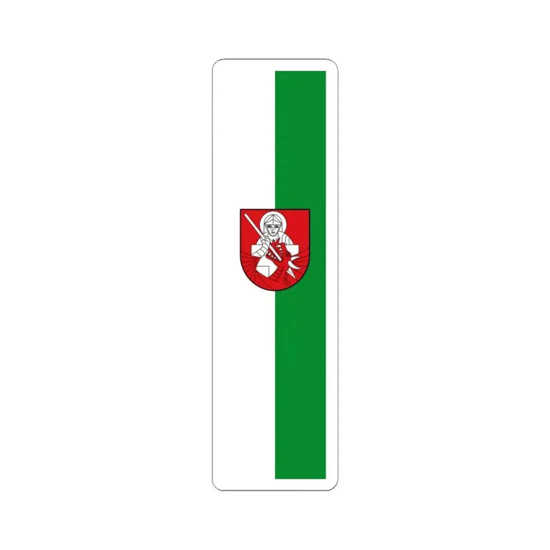 AUT St. Georgen Banner (Austria) STICKER Vinyl Kiss-Cut Decal 6 Inch White - The Sticker Space
