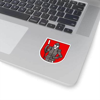 AUT Stadtschlaining COA (Austria) (Coat of Arms) STICKER Vinyl Kiss-Cut Decal - The Sticker Space