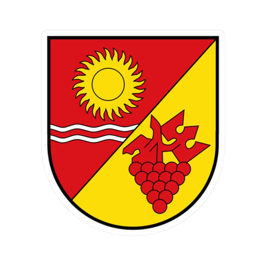 AUT Steinbrunn COA (Austria) (Coat of Arms) STICKER Vinyl Kiss-Cut Decal 2 Inch White - The Sticker Space