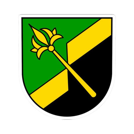 AUT Unterlamm COA (Austria) (Coat of Arms) STICKER Vinyl Kiss-Cut Decal 2 Inch White - The Sticker Space