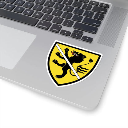 AUT Wolfsberg Kaernten COA (Austria) (Coat of Arms) STICKER Vinyl Kiss-Cut Decal - The Sticker Space