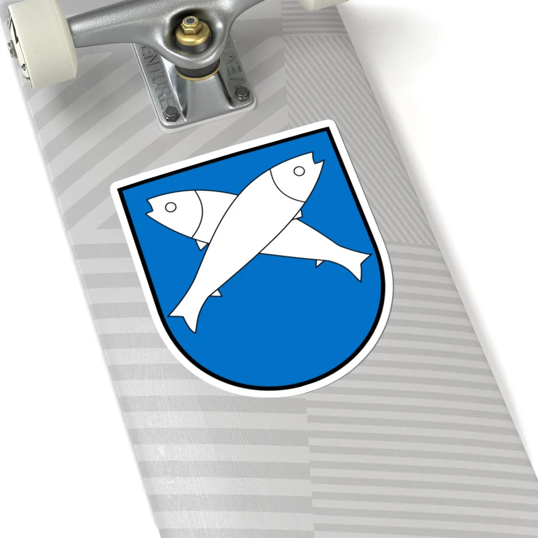 AUT Zurndorf COA (Austria) (Coat of Arms) STICKER Vinyl Kiss-Cut Decal - The Sticker Space