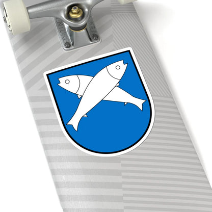 AUT Zurndorf COA (Austria) (Coat of Arms) STICKER Vinyl Kiss-Cut Decal - The Sticker Space