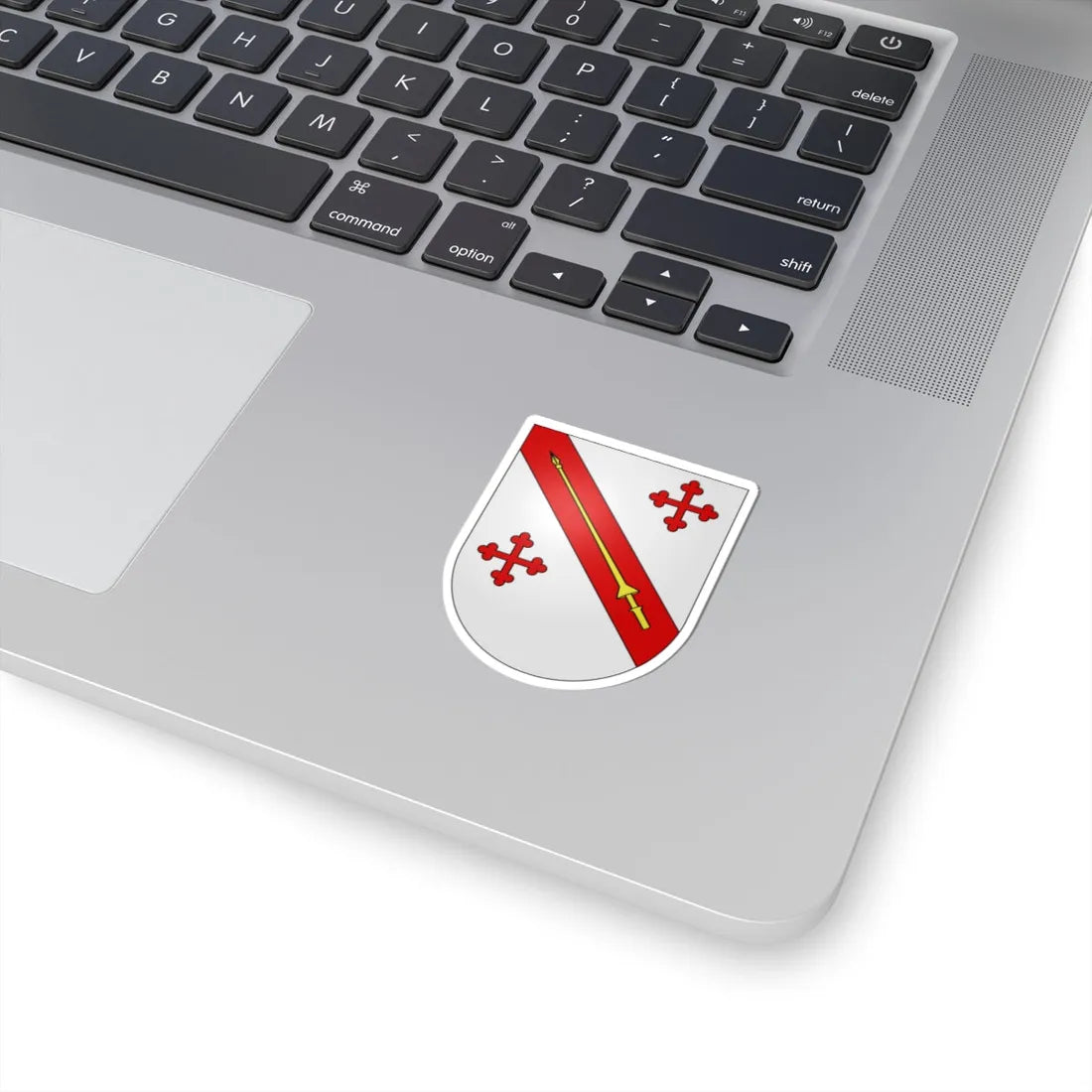 Autigny-coat of arms (Switzerland) (Coat of Arms) STICKER Vinyl Kiss-Cut Decal - The Sticker Space
