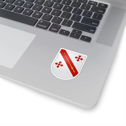 Autigny-coat of arms (Switzerland) (Coat of Arms) STICKER Vinyl Kiss-Cut Decal - The Sticker Space
