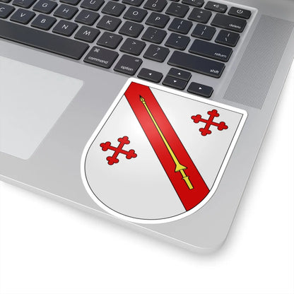 Autigny-coat of arms (Switzerland) (Coat of Arms) STICKER Vinyl Kiss-Cut Decal - The Sticker Space