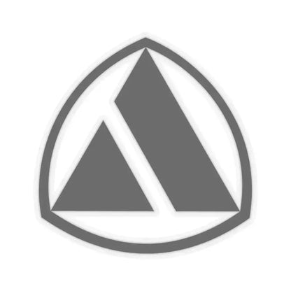 Autobianchi (Logo) STICKER Vinyl Kiss-Cut Decal 6 Inch Transparent - The Sticker Space