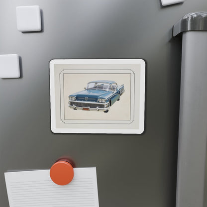 Automobile illustration 1 (Magazine Illustration) Refrigerator Magnet-The Sticker Space