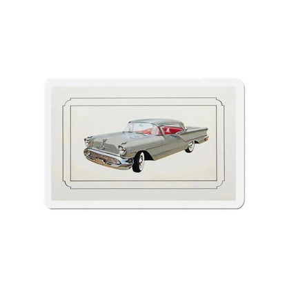 Automobile illustration 2 (Magazine Illustration) Refrigerator Magnet 6 Inch Die-Cut - The Sticker Space